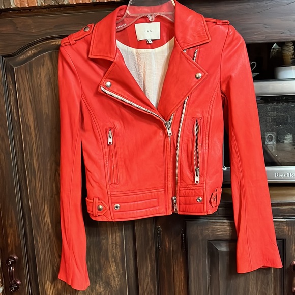 Jackets & Coats Iro Leather Jacket Poshmark